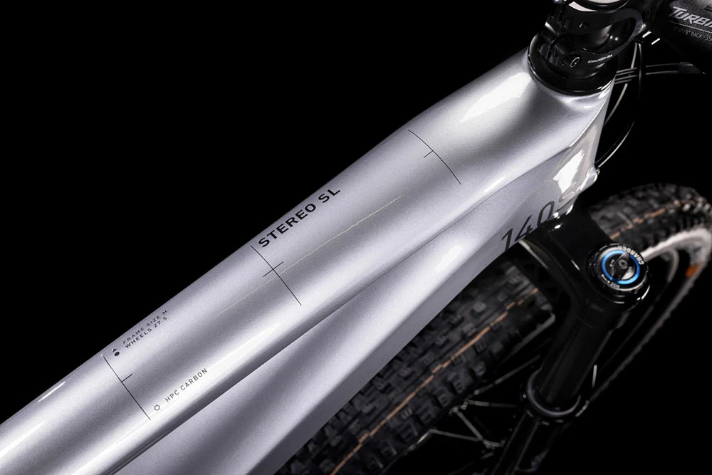 Cube Stereo 140 HPC SL 27.5 Polarsilver´n´black 4 Cube Stereo 140 HPC SL 27.5 Polarsilver´n´black – Image 2