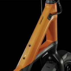 Cube Compact Hybrid 500 Black´n´sparkorange‌ -Vélo Soldes CUBE Compact Hybrid 500 black n sparkorange 689110 3