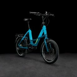 Cube Compact Sport Hybrid 500 Blue´n´lime -Vélo Soldes CUBE Compact Sport Hybrid 500 blue n lime 689160 2