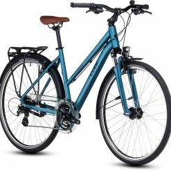Cube Touring Lady Metalpetrol´n´green -Vélo Soldes CUBE Touring Lady metalpetrol n green 648110 3