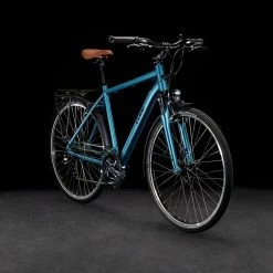 Cube Touring Metalpetrol'n'green -Vélo Soldes CUBE Touring metalpetrol n green 648110 2