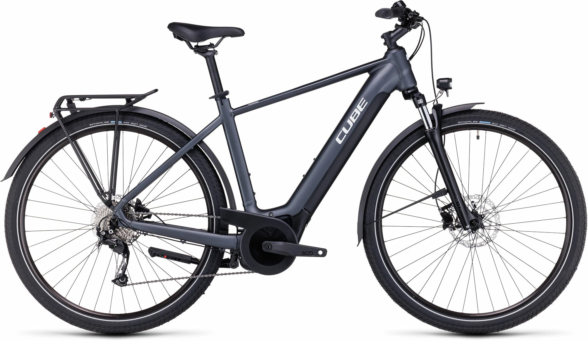 Vélo Soldes 32 Vélo Soldes -Vélo Soldes Cube 631051 20118921 Touring Hybrid ONE 500 grey n white 1
