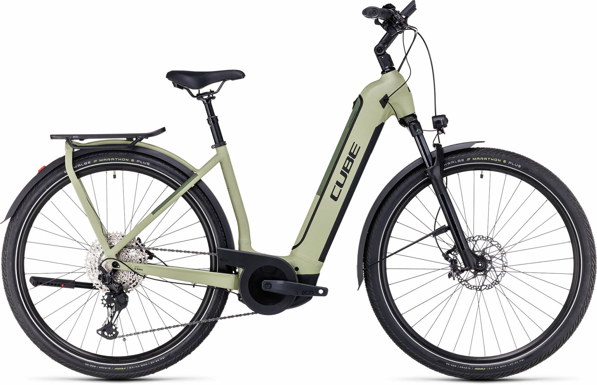 Cube Kathmandu Hybrid SLX 750 Easy Entry Green´n´olive 3 Cube Kathmandu Hybrid SLX 750 Easy Entry Green´n´olive