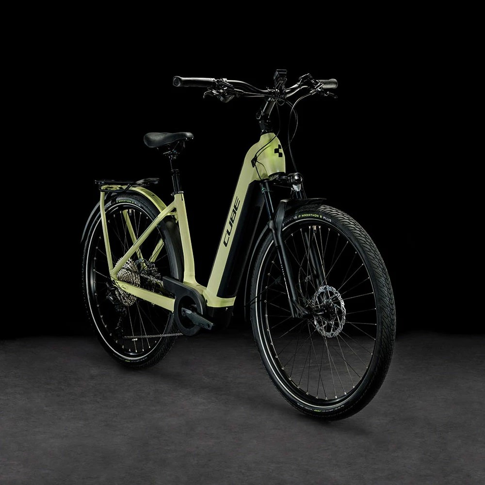 Cube Kathmandu Hybrid SLX 750 Easy Entry Green´n´olive 4 Cube Kathmandu Hybrid SLX 750 Easy Entry Green´n´olive – Image 2