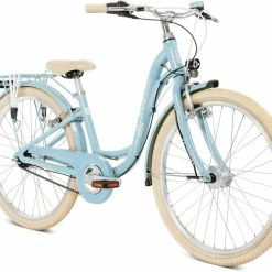 Puky Vélo Enfant Skyride 24-7 Classic -Vélo Soldes Puky Skyride 24 7 Classic Kinderfahrrad Retro Blue 4015731048203