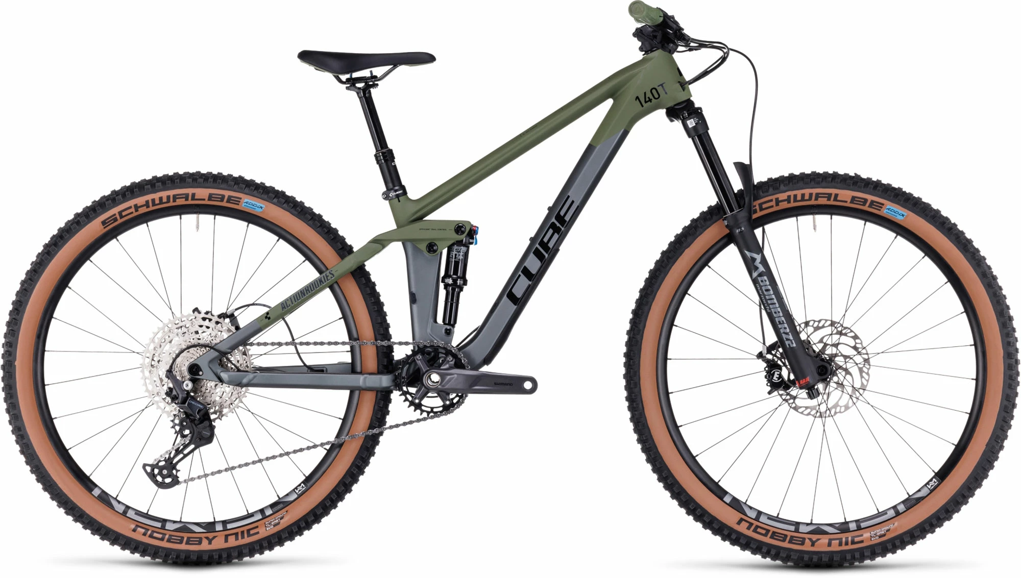 Cube Stereo 140 HPC Rookie Grey´n´olive 3 Cube Stereo 140 HPC Rookie Grey´n´olive