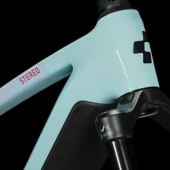 Cube Stereo Hybrid 160 HPC Race 625 27.5 Iceblue´n´black -Vélo Soldes Stereo Hybrid 160 HPC Race 625 27 5 iceblue n black 637022 2