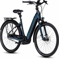 Cube Supreme Hybrid SLT 625 Easy Entry Midnight'n'black -Vélo Soldes Supreme Hybrid SLT 625 Easy Entry midnight n black 632322 1
