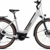 Cube Touring Hybrid Pro 500 Easy Entry Pearlysilver'n'black -Vélo Soldes cube 631111 20118992 Touring Hybrid Pro 500 Easy Entry pearlysilver n black 1