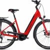 Cube Supreme Sport Hybrid Pro 625 Easy Entry Red'n'black -Vélo Soldes cube 632372 20121289 Supreme Sport Hybrid Pro 625 Easy Entry red n black 1