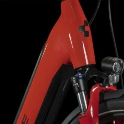 Cube Supreme Sport Hybrid Pro 625 Easy Entry Red'n'black -Vélo Soldes cube 632372 20121289 Supreme Sport Hybrid Pro 625 Easy Entry red n black 6