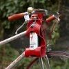 Porte-bouteille Vélo De Vin En Cuir - La Bouclée -Vélo Soldes porte bouteille velo de vin en cuir la bouclee
