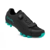 SPIUK Chaussures MONDIE VTT Noir Turquoise -Vélo Soldes spiuk chaussures mondie vtt noir turquoise