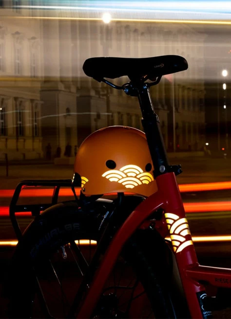 Stickers Vélo Réfléchissants Soleil - Reflective Berlin 3 Stickers Vélo Réfléchissants Soleil - Reflective Berlin